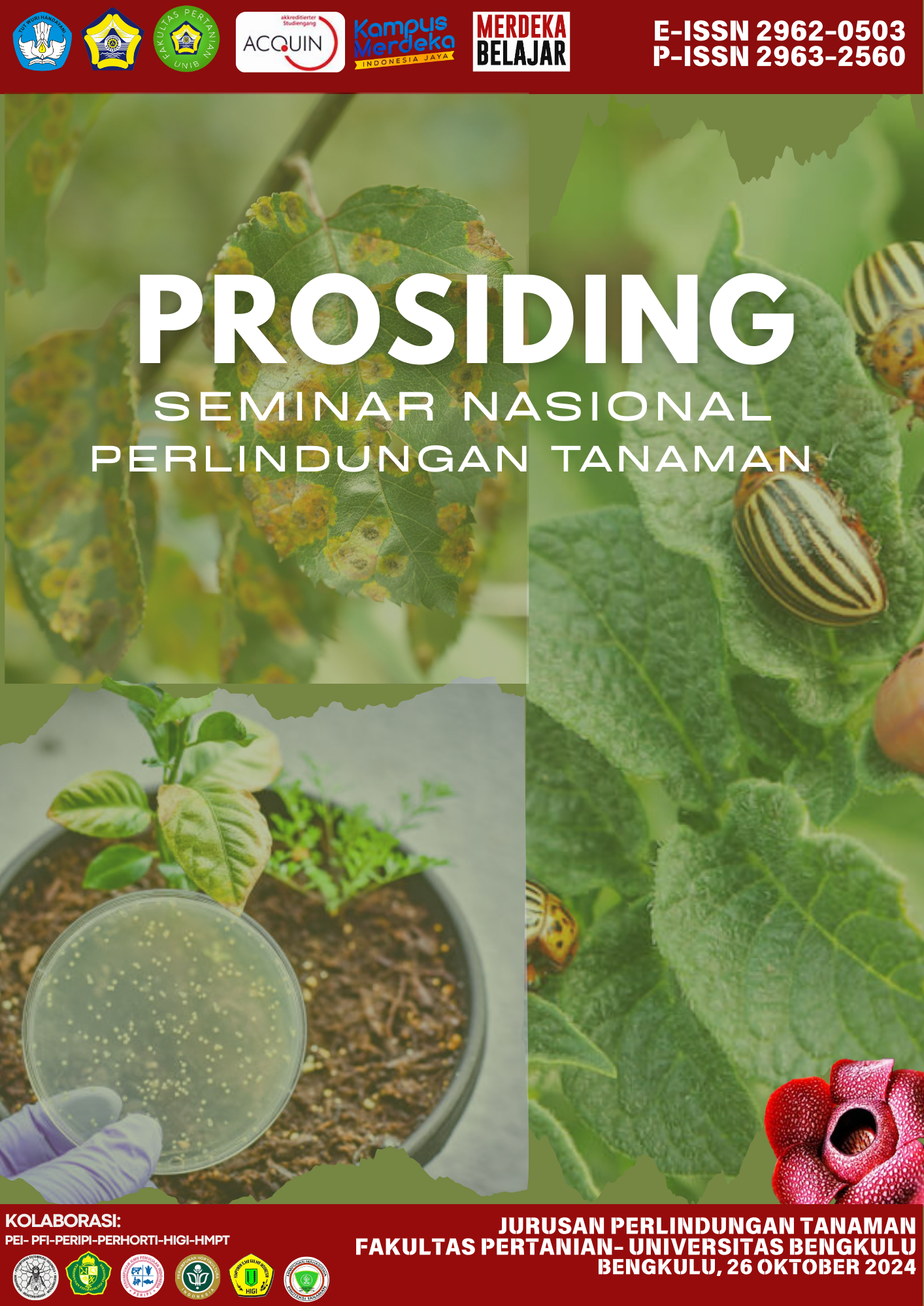 					View Vol. 2 (2024): PROSIDING SEMINAR NASIONAL PERLINDUNGAN TANAMAN
				